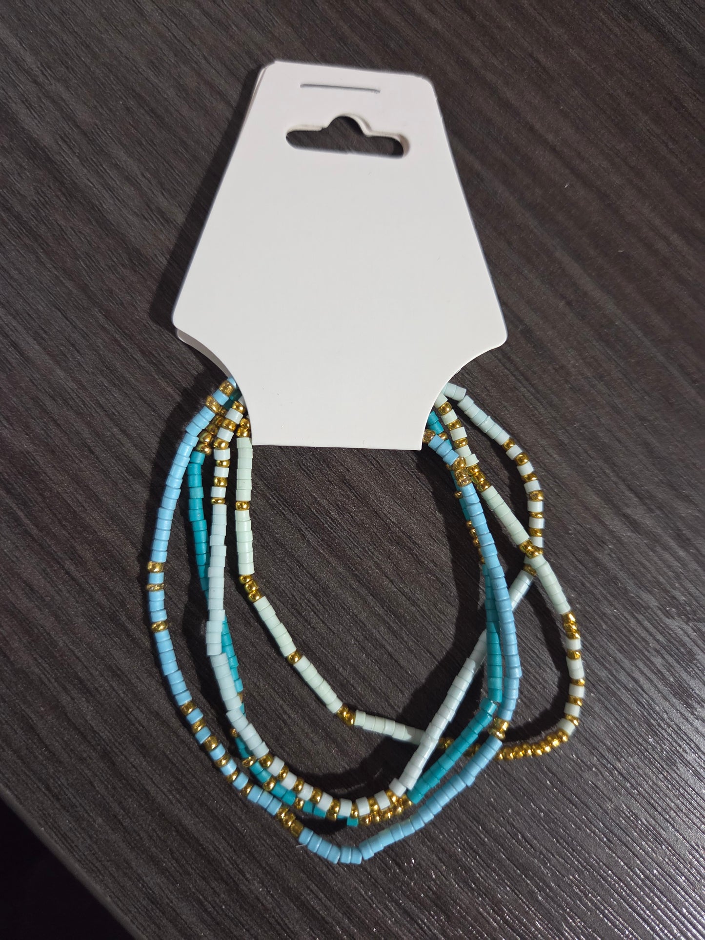 Blue/Gold Bracelet Set