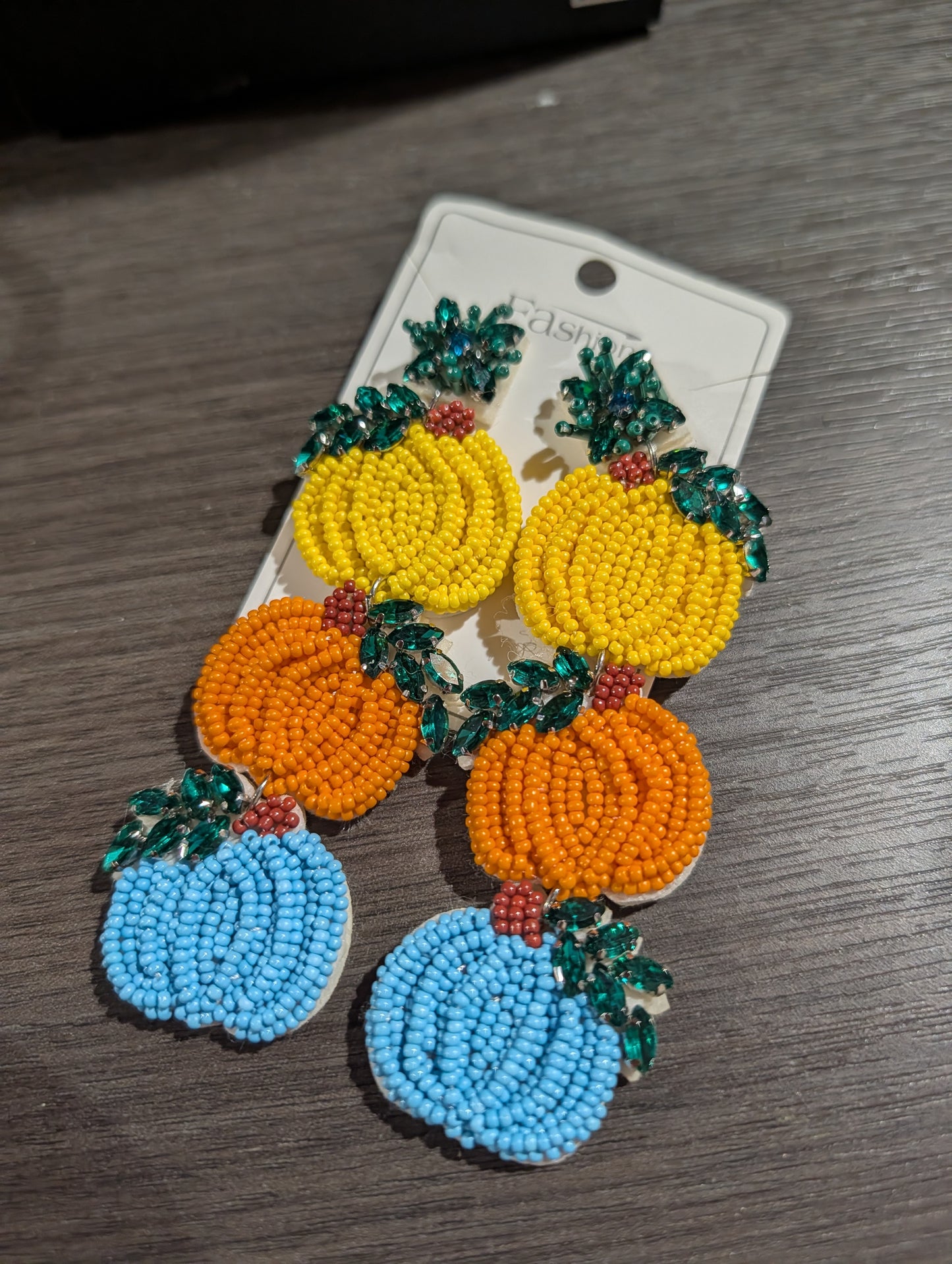 3 Bead Pumpkins