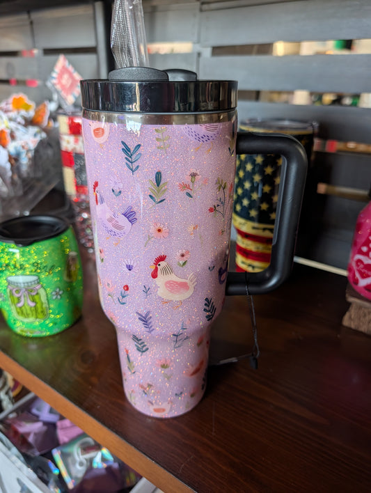 40oz Chicken Tumbler