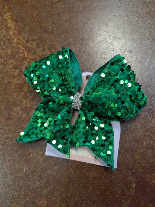 Sequin Pony Bow