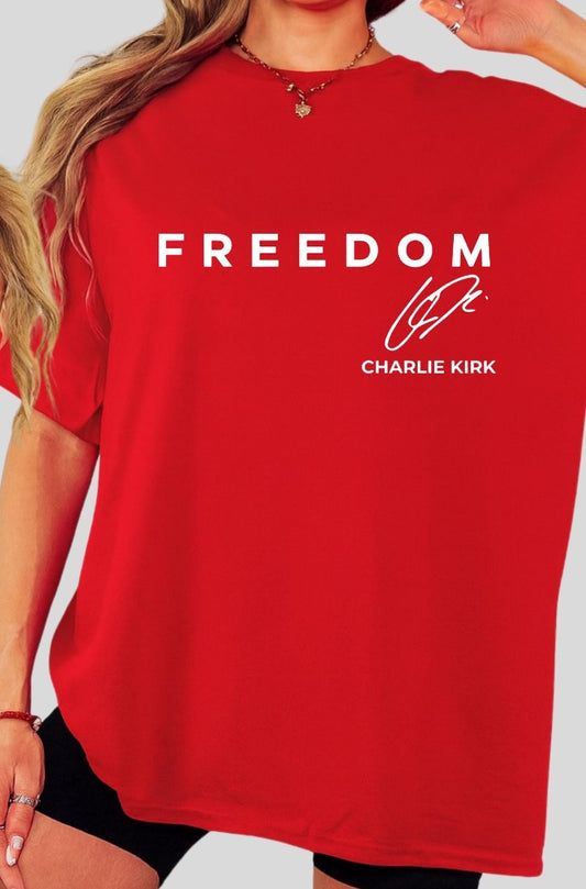 Red - Freedom Charlie Kirk
