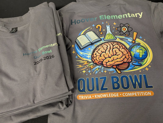 Quiz Bowl Bulk Tees