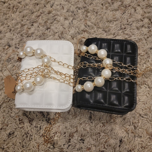 Girls Pearl Purse