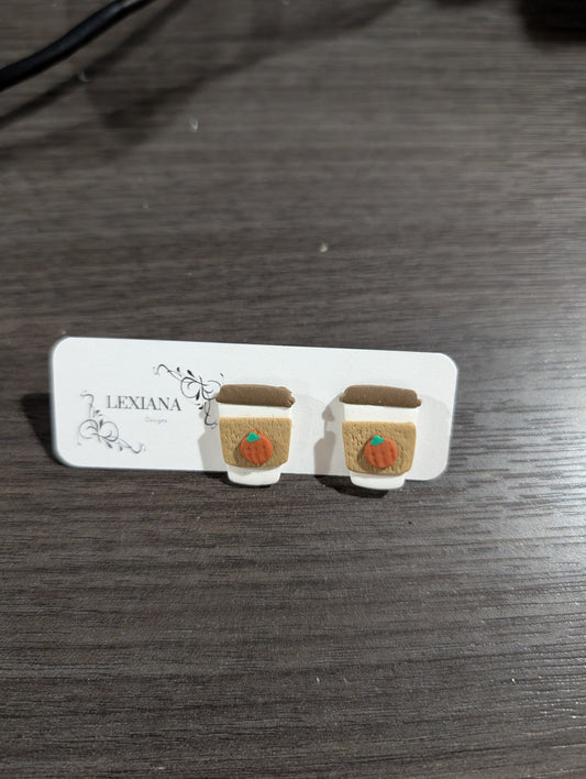 Pumpkin Latte Stud