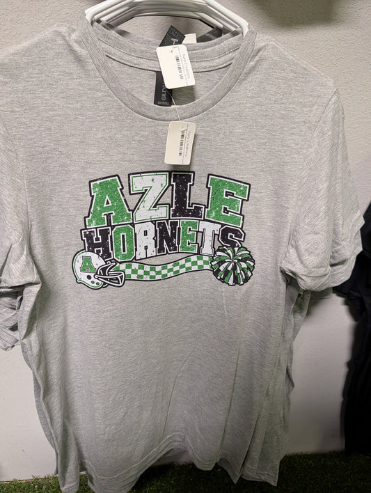 Azle Hornets Helmet PomPoms