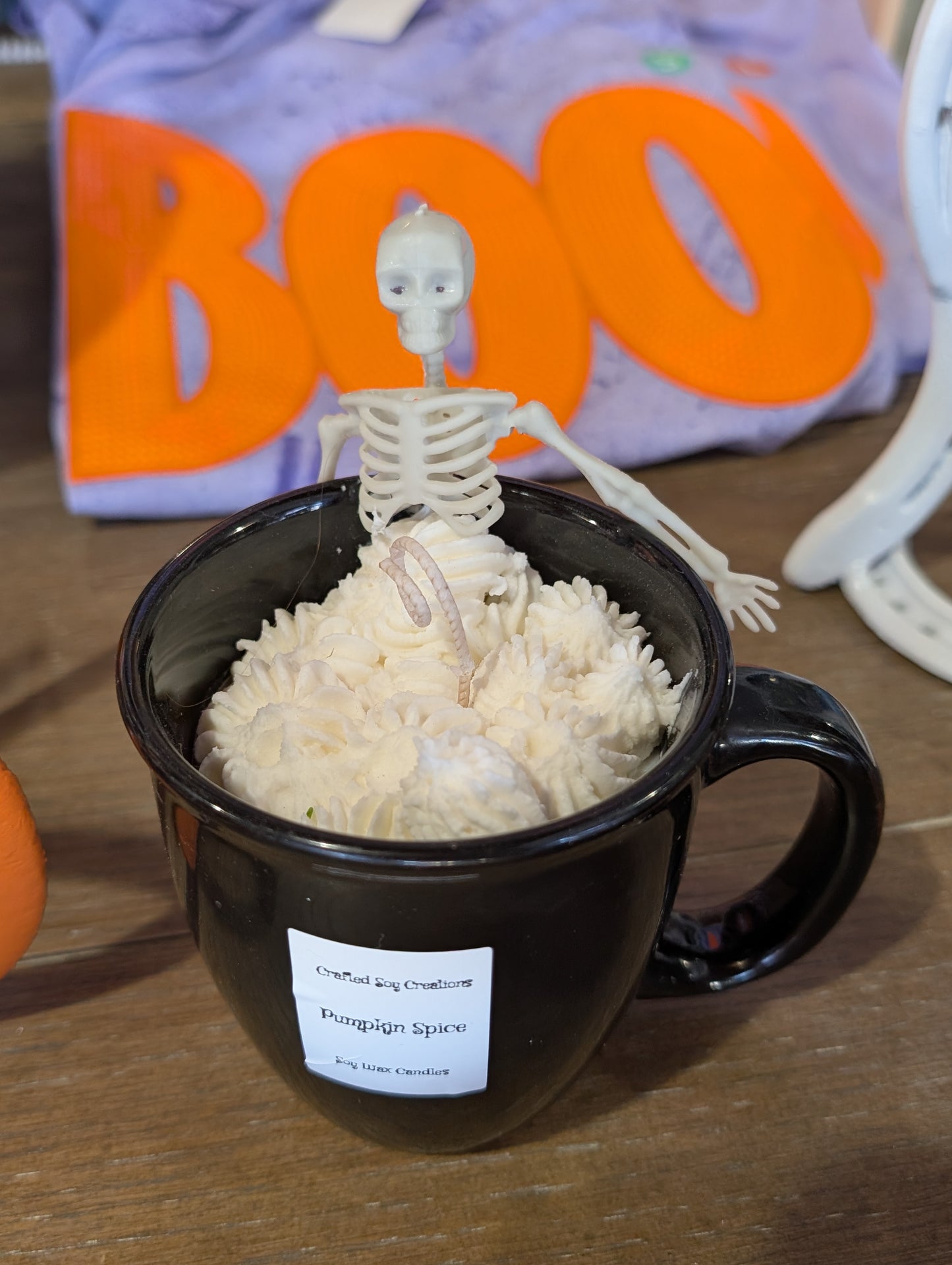 Skeleton Pumpkin Spice