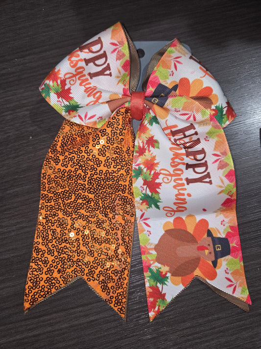 Happy Thanksgiving Bow