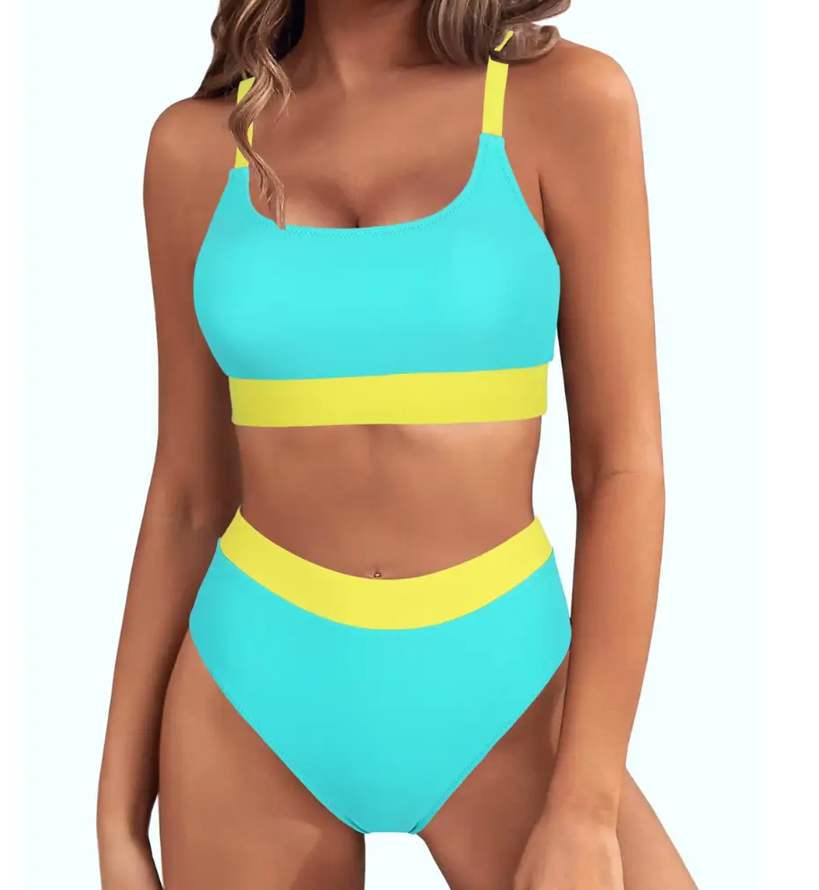 Colorblock Bikini