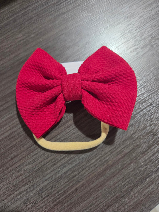 Red Nylon Headwarp
