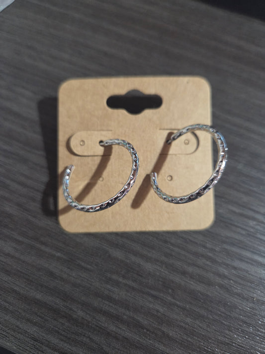 Silver Hoop Sm