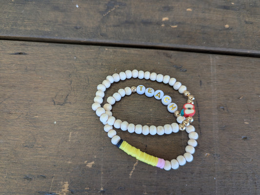 2PC Teach Bracelets