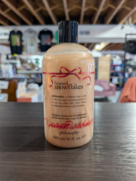 Philosophy - Frosted Snowflakes- Shampoo, Shower Gel& Bubble Bath