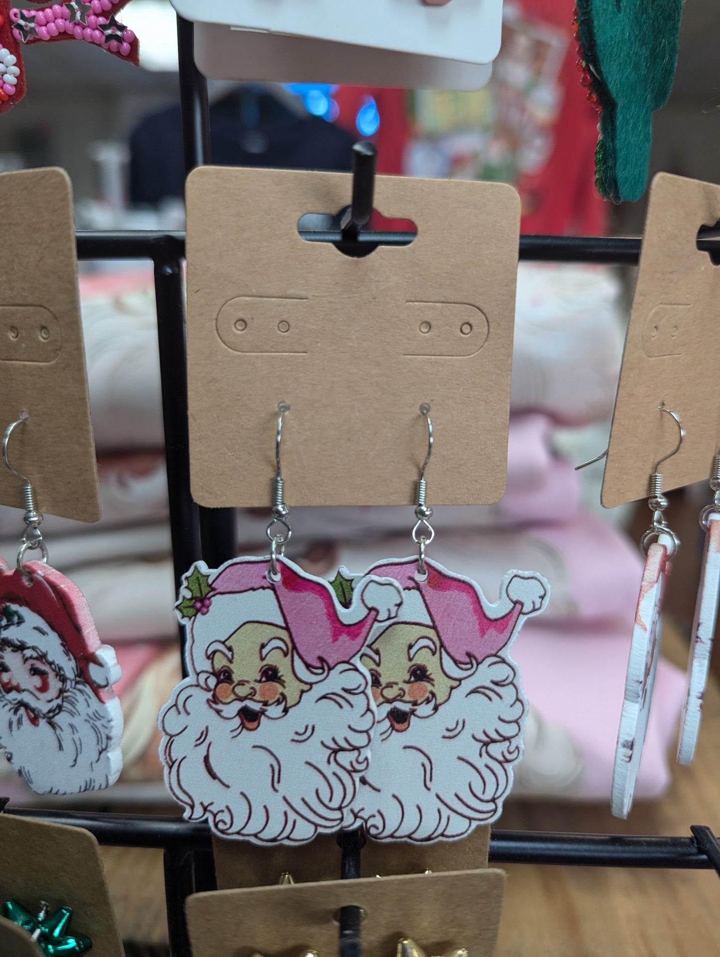 Santa Earrings