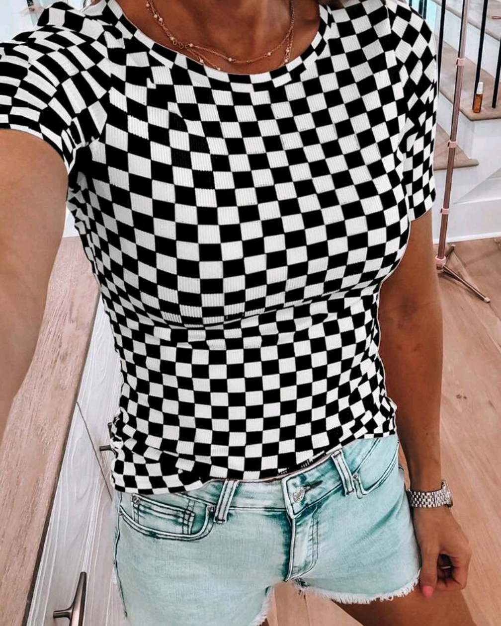 Checkered Top