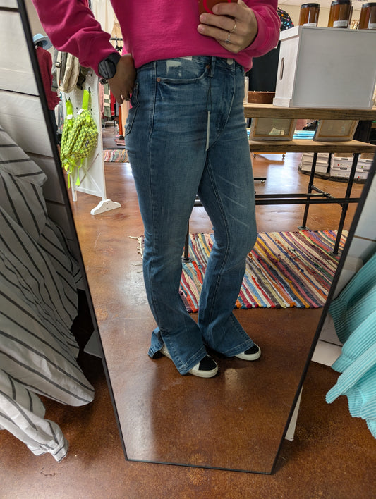 Side Part Bootcut Judy Blues