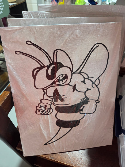 11X14 Buzzy Canvas