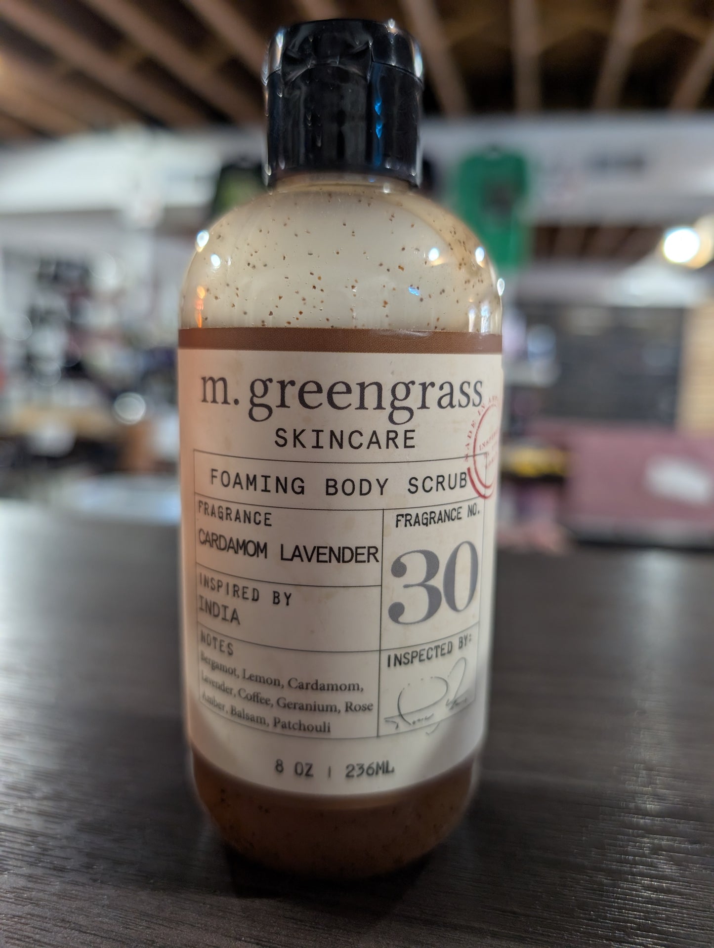 M. Greengrass Foaming Body Scrub