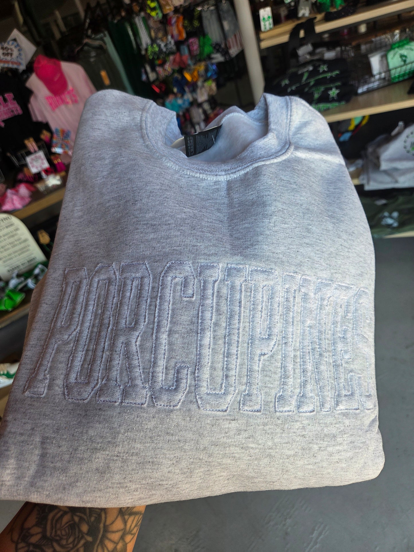 Porcupines Ash/Ash Sweater