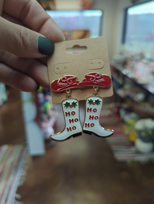 Boot Earrings