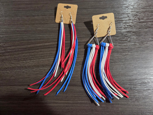 RWB Fringe Dangle