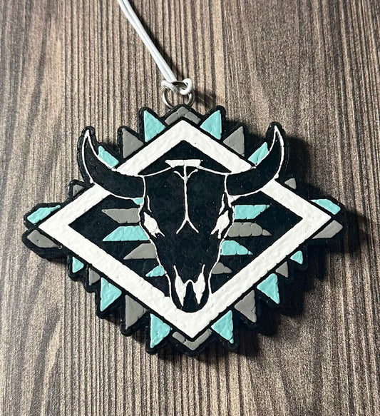 Aztec Bull - Leather & Lace