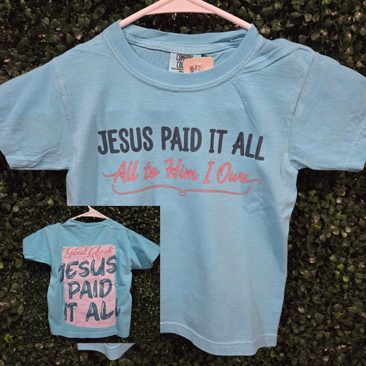 Jesus Pd It All CC