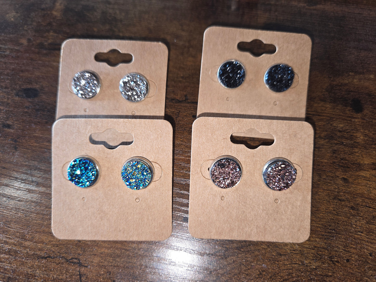 Druzy Studs