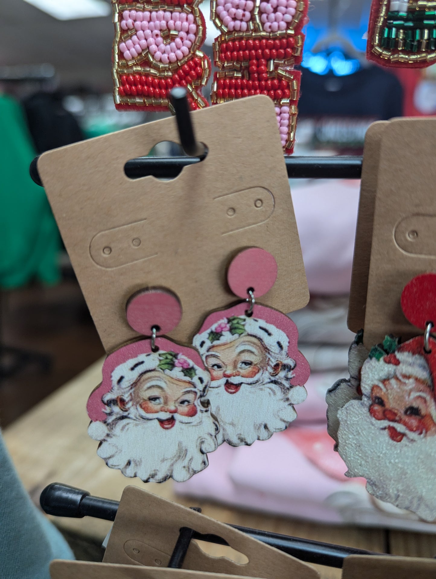 Santa Earrings