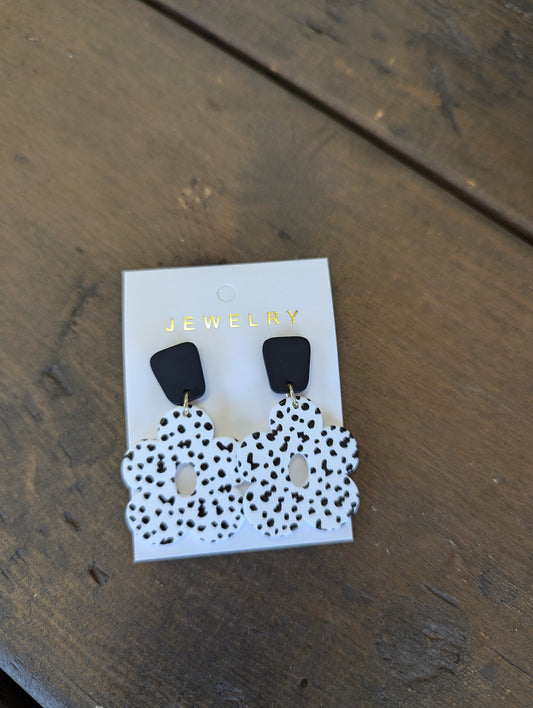Dalmatian Earrings