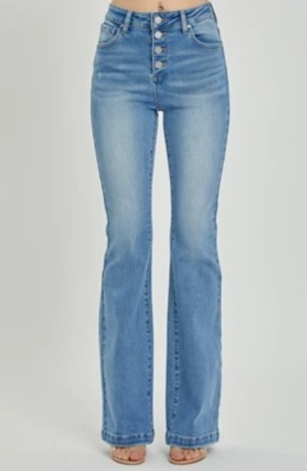 Risen HR Bootcut Button