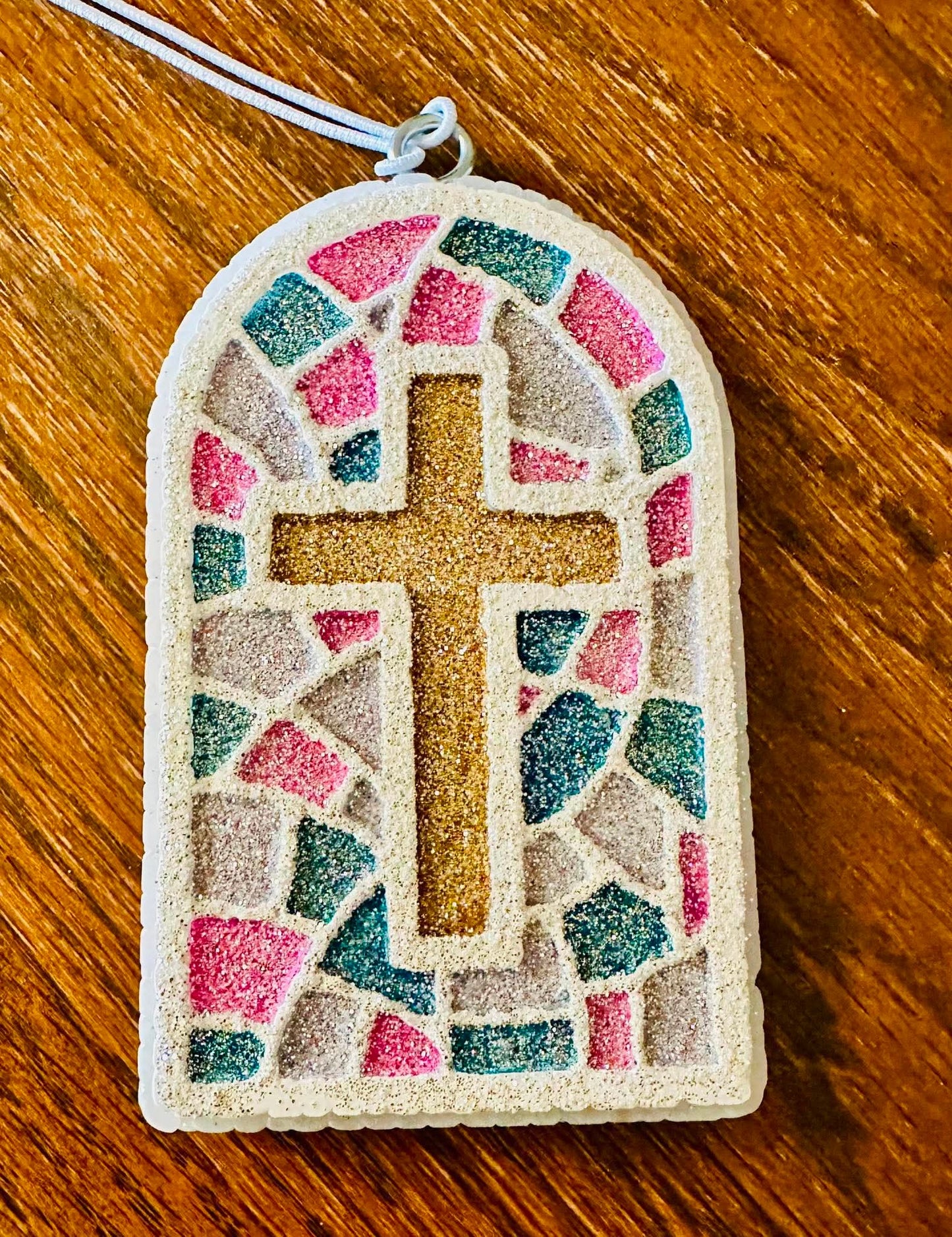 Stain Glass Cross - Gain