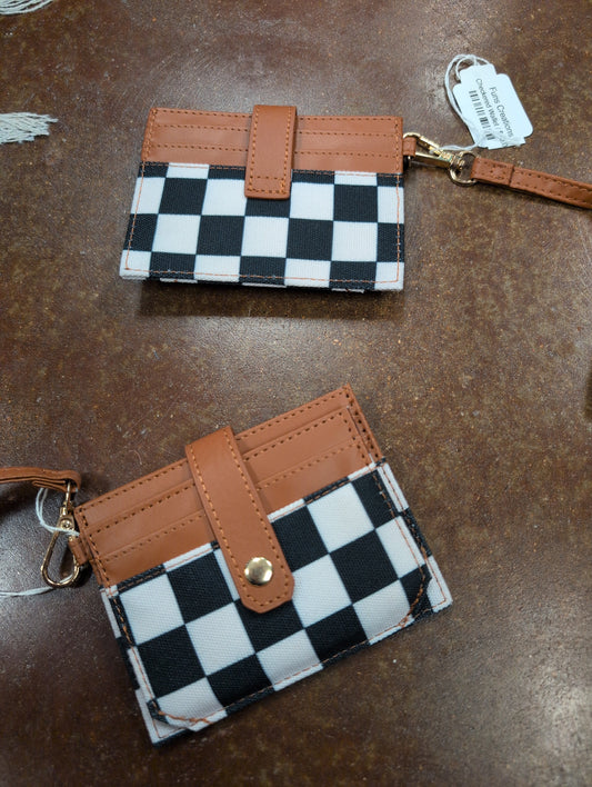 Checkered Wallet