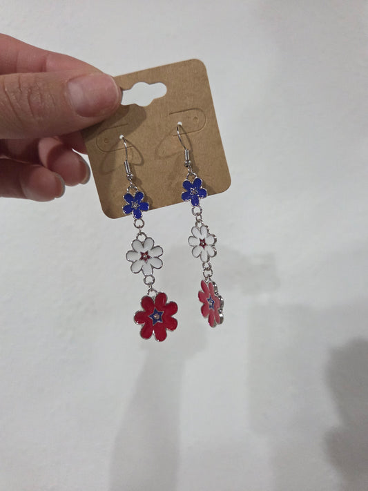 RWB Flower Dangle