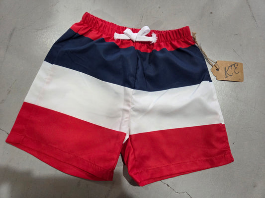 Boys Swim Trunks Stripes