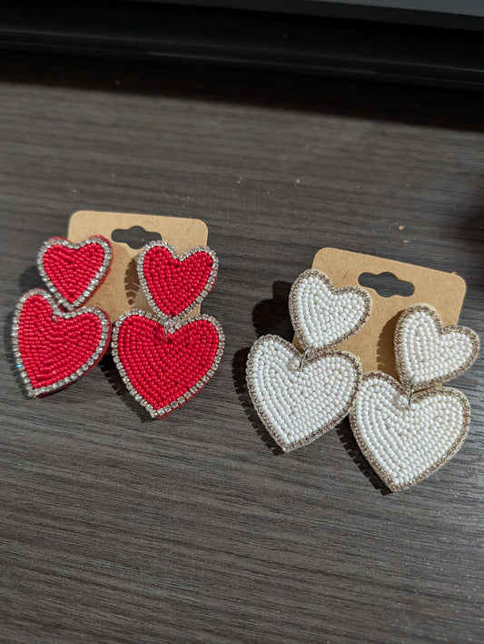 Heart Bead Dangle