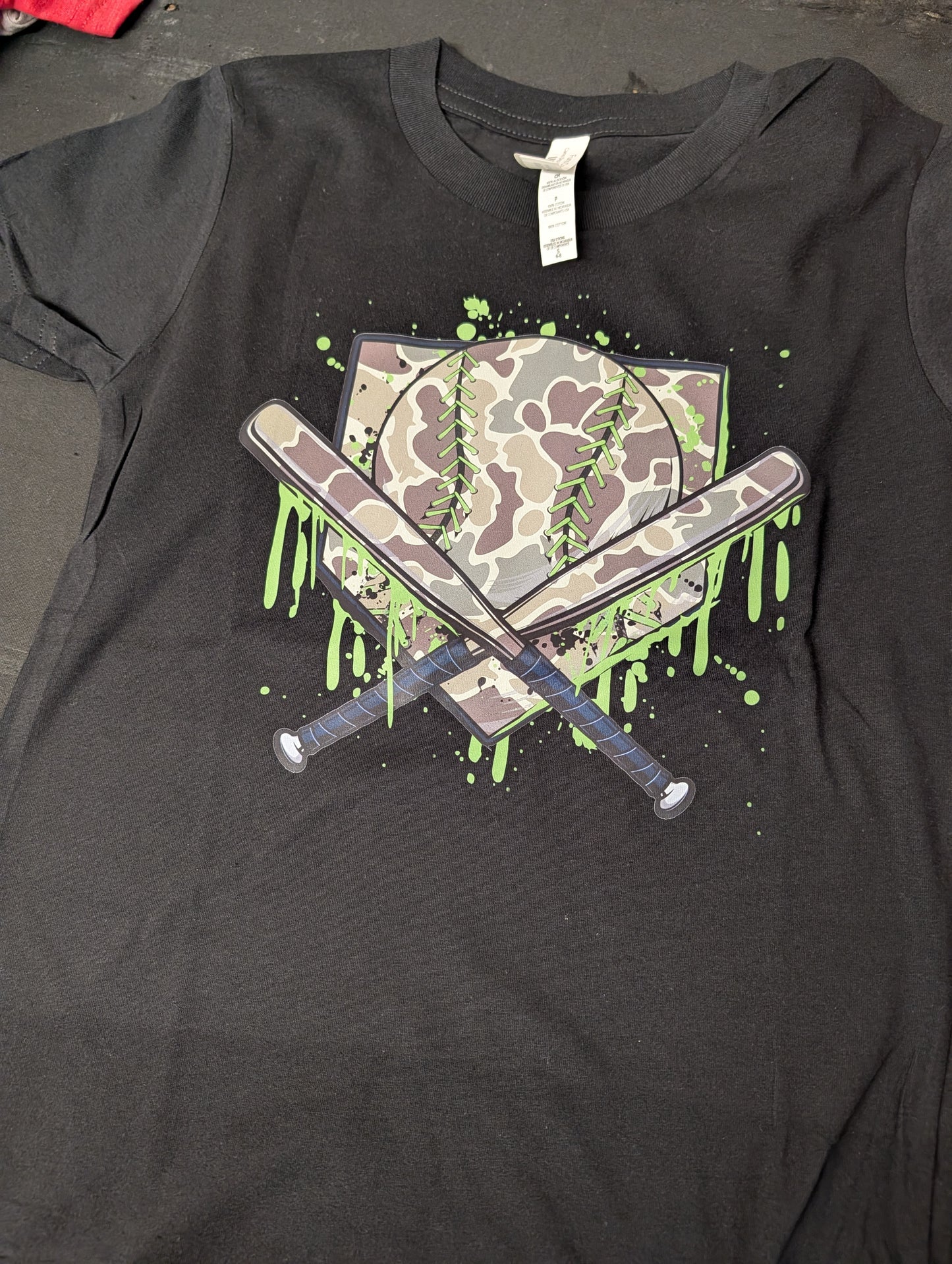 Camo Drip Baseball