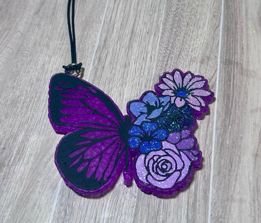 Purple Butterfly Floral - Baja Cactus Flower