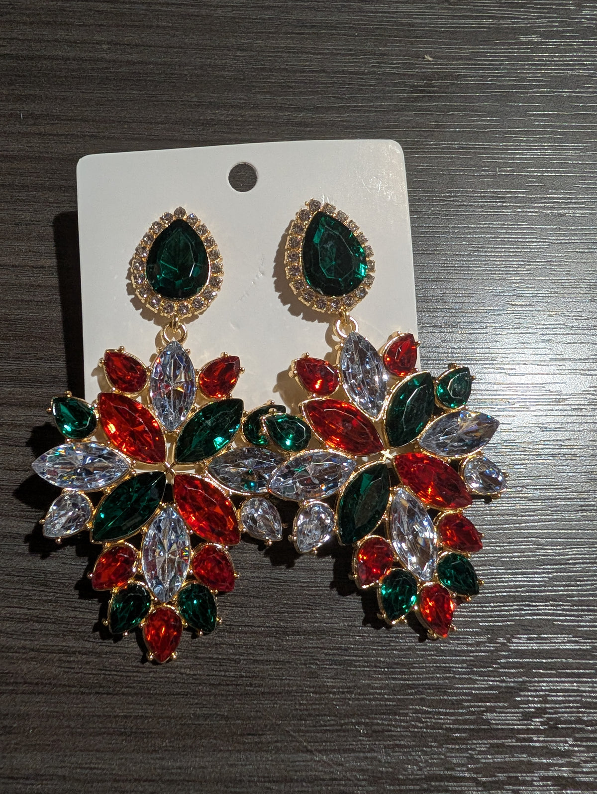Exaggerated Floral Earrings