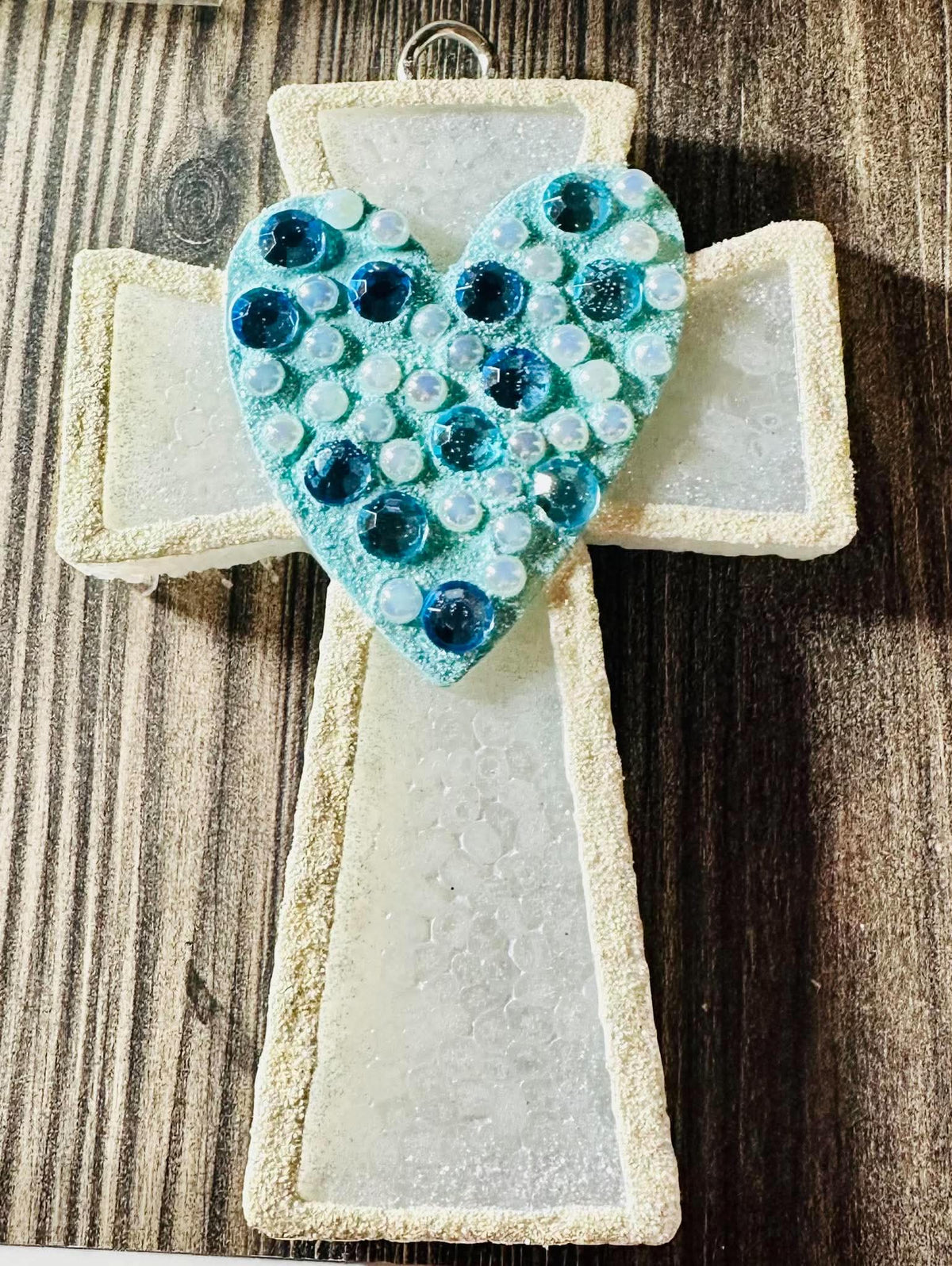 Bead Heart Cross - Sol #40