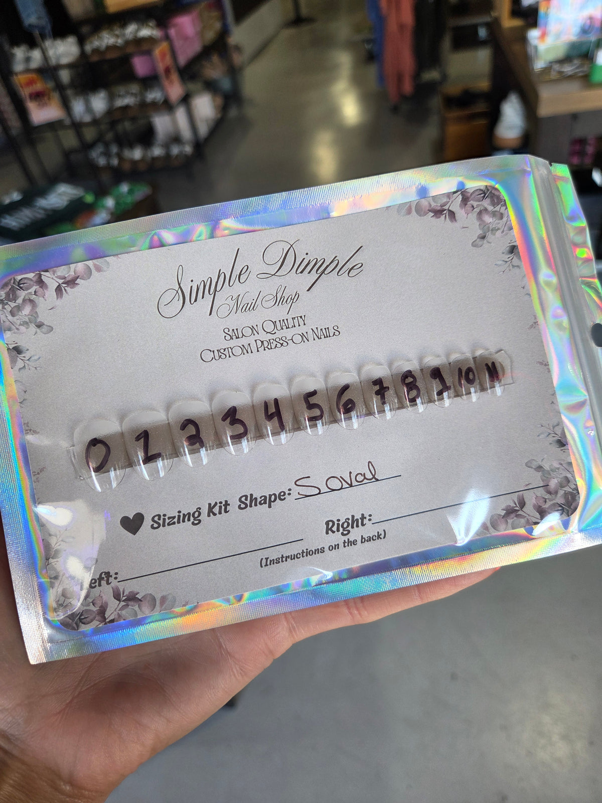 S Oval Size Kit