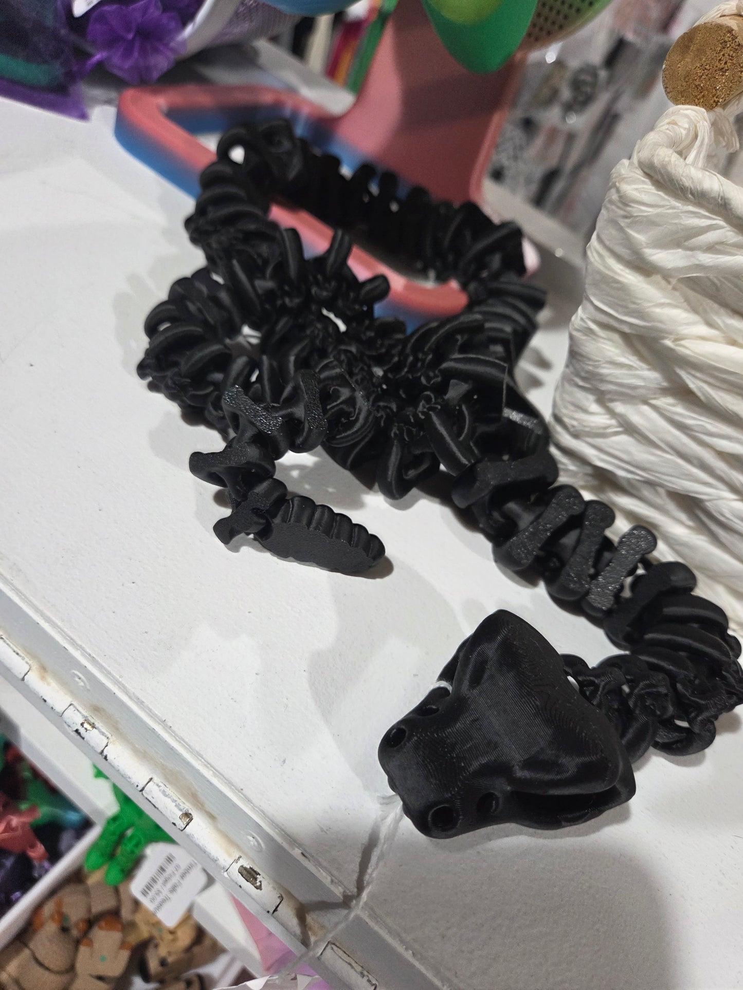 3D Skeleton Rattlesnake