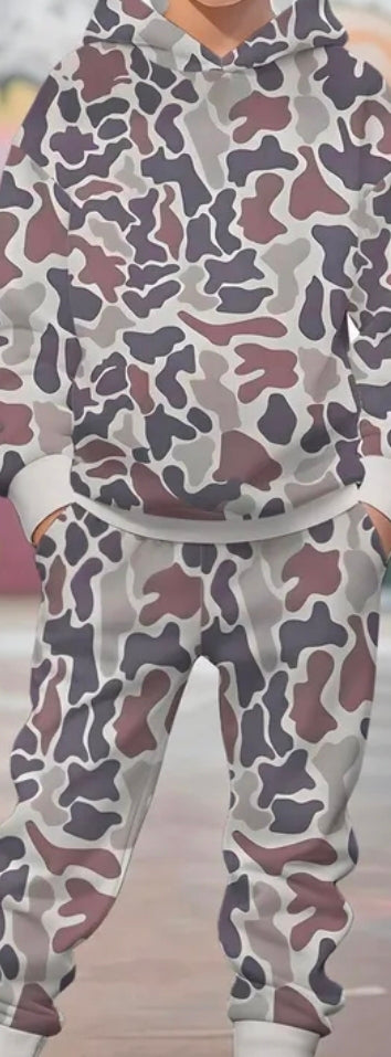 Boys Camo Set