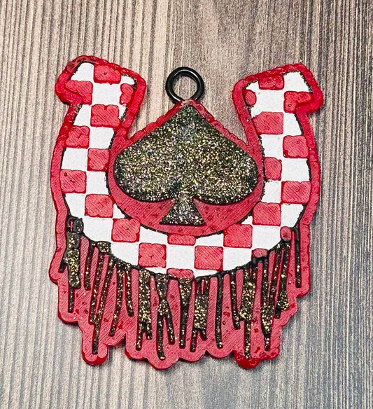 Red Horseshoe - Black Ice