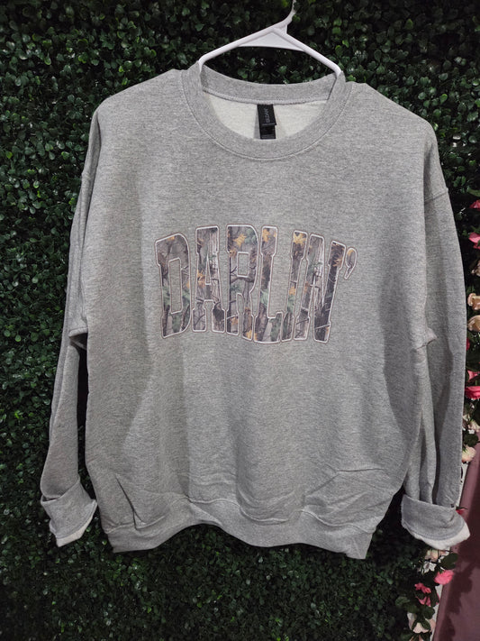 Darlin' Camo Sweatshirt