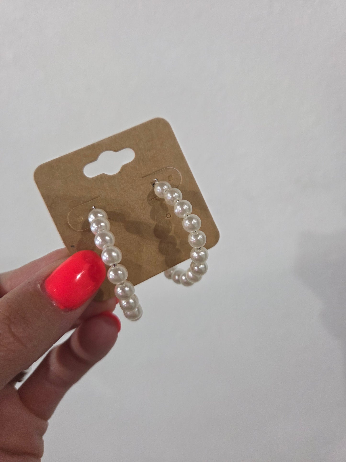 Pearl Hoops