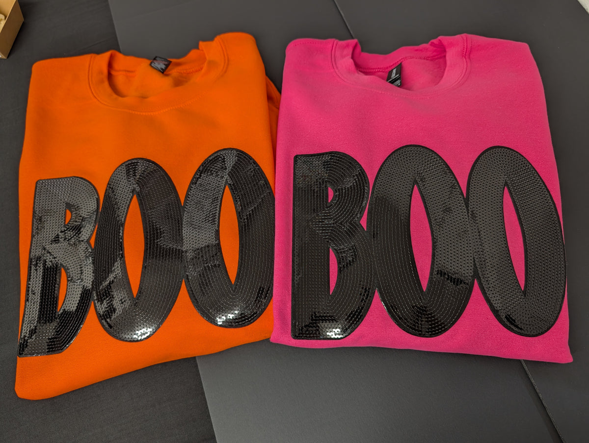 Boo Patch Sweatshirt