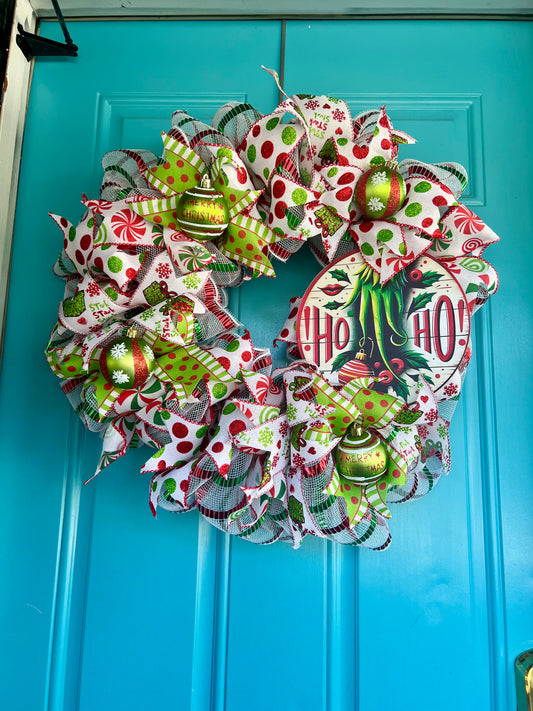 Green Man Hand Wreath