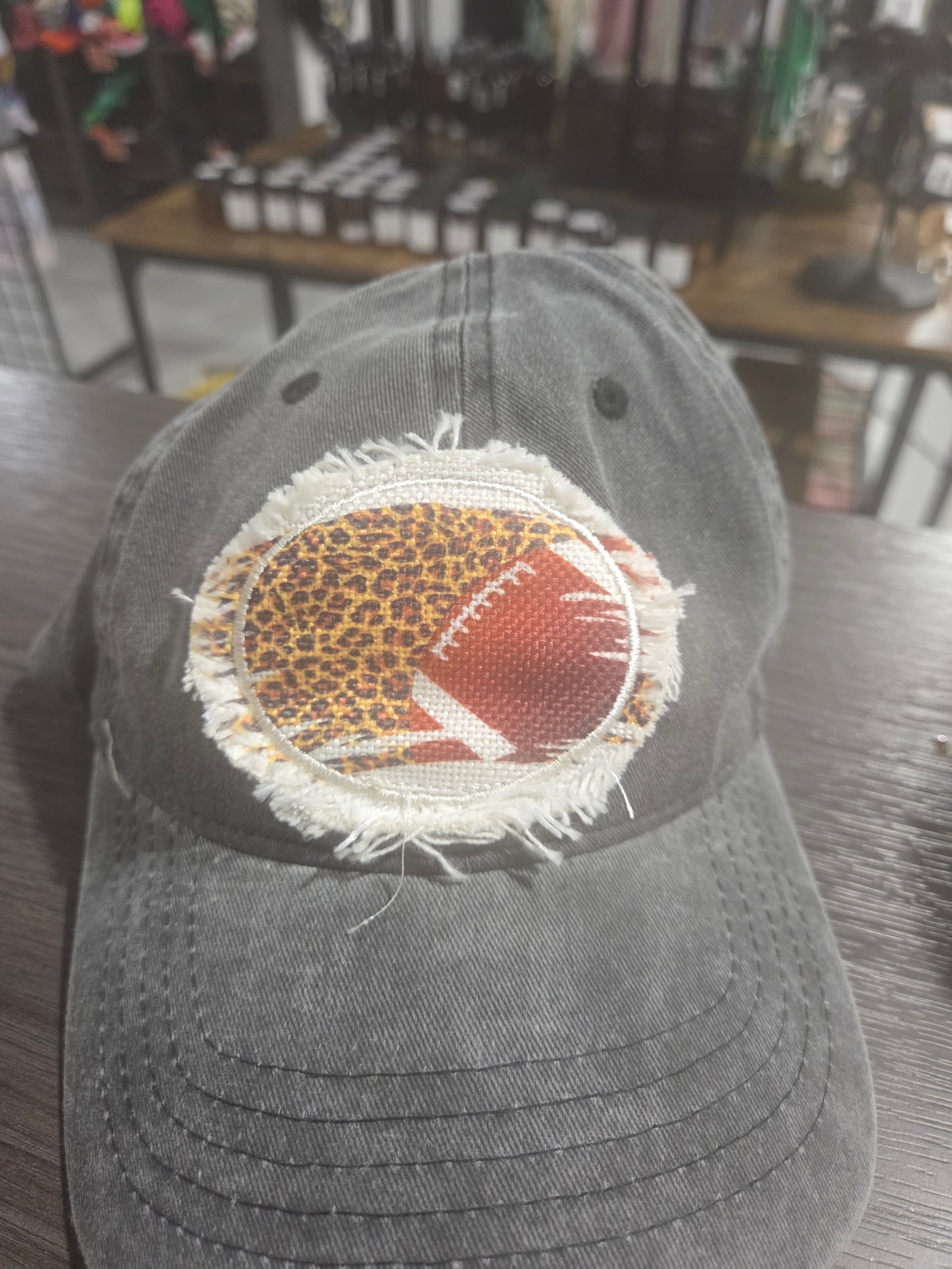 Leopard Football Hat