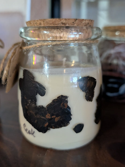 Leather Cow Print