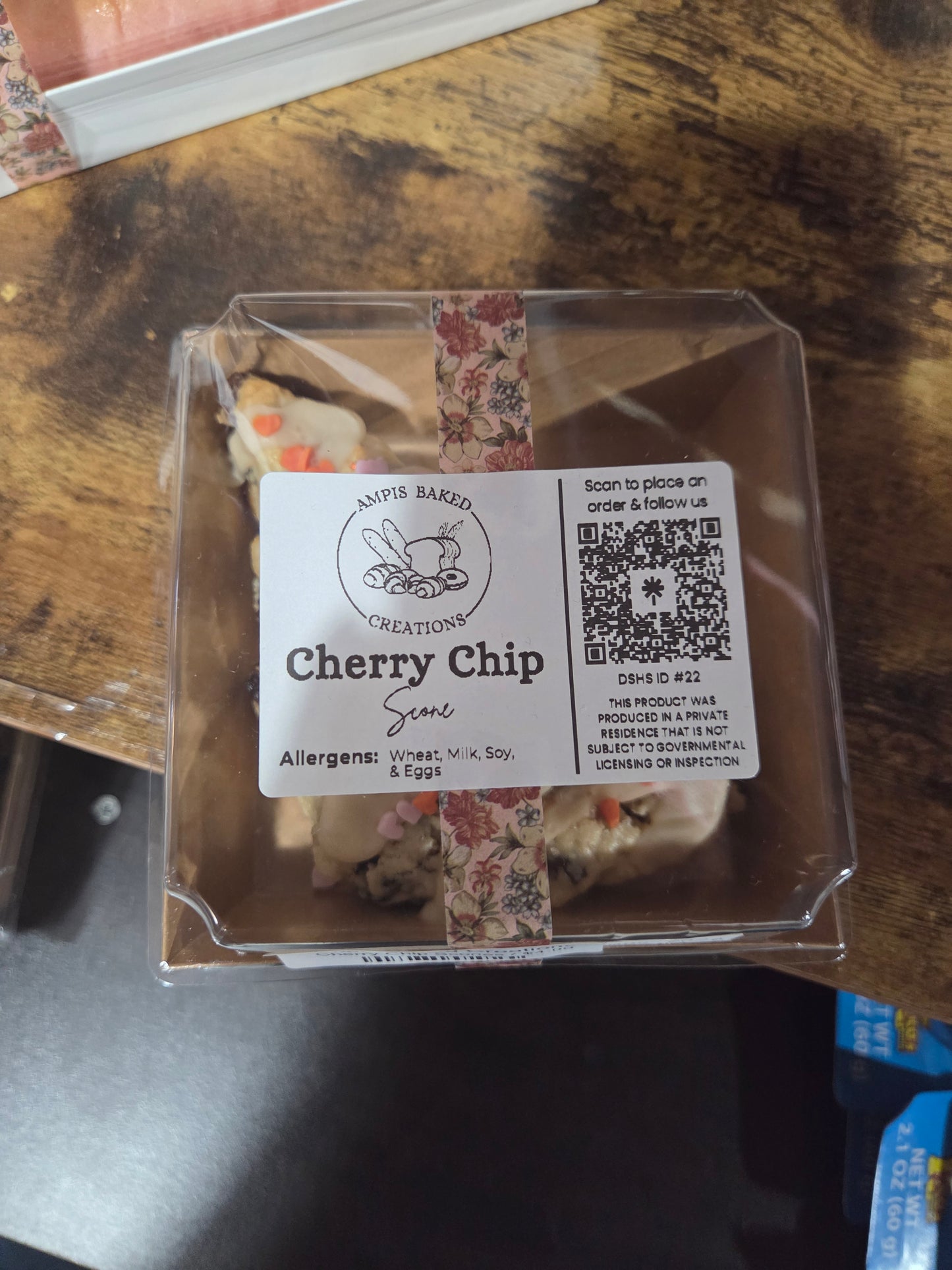 Cherry Chip Scones